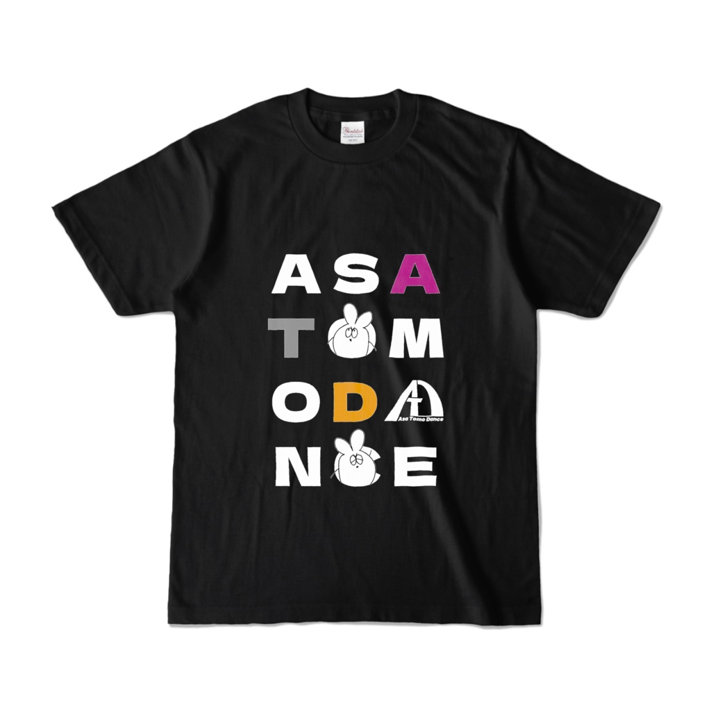 コラボTシャツ - 黒(綿)