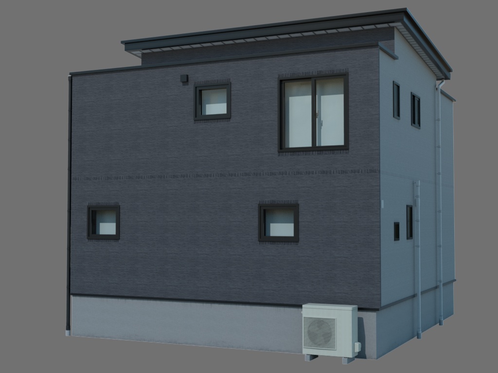建築物3DCGアセット・一般住宅