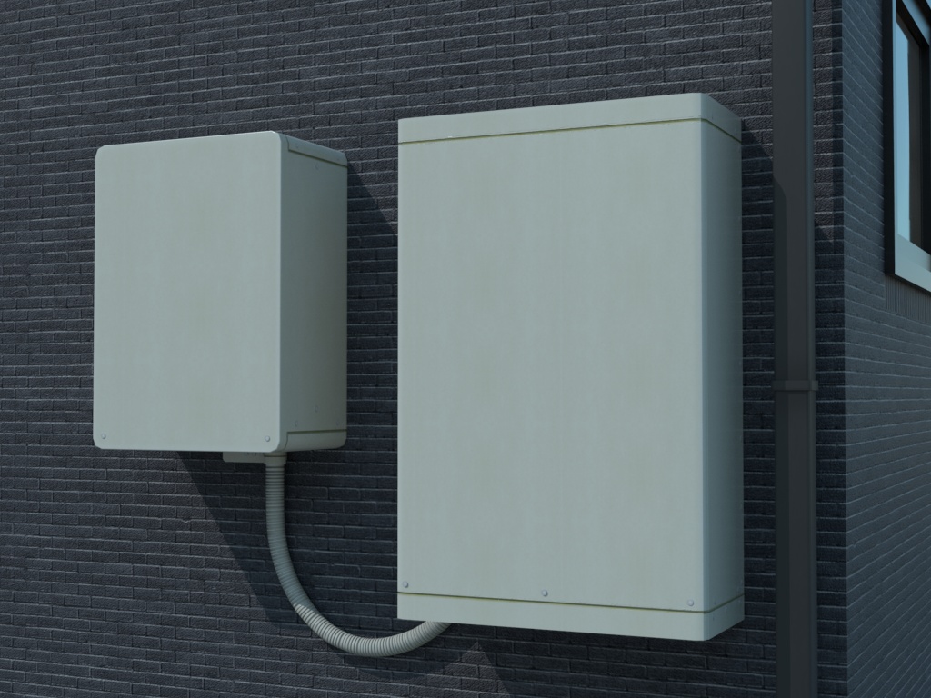 建築物3DCGアセット・一般住宅