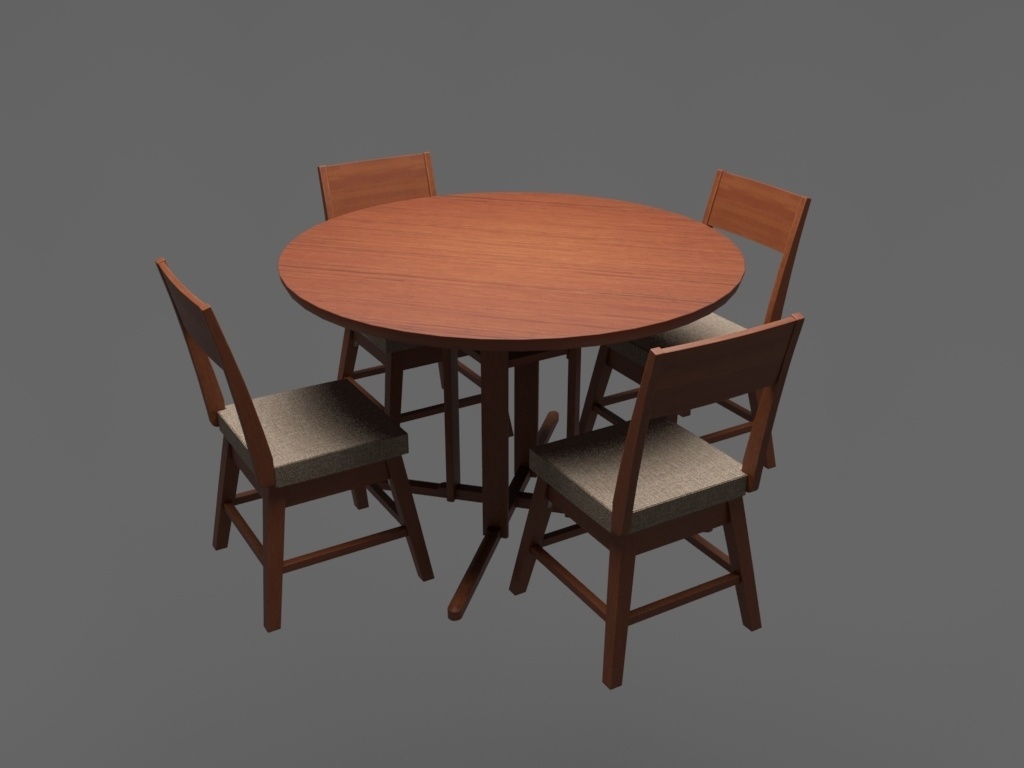 テーブル・椅子 3DCGアセット