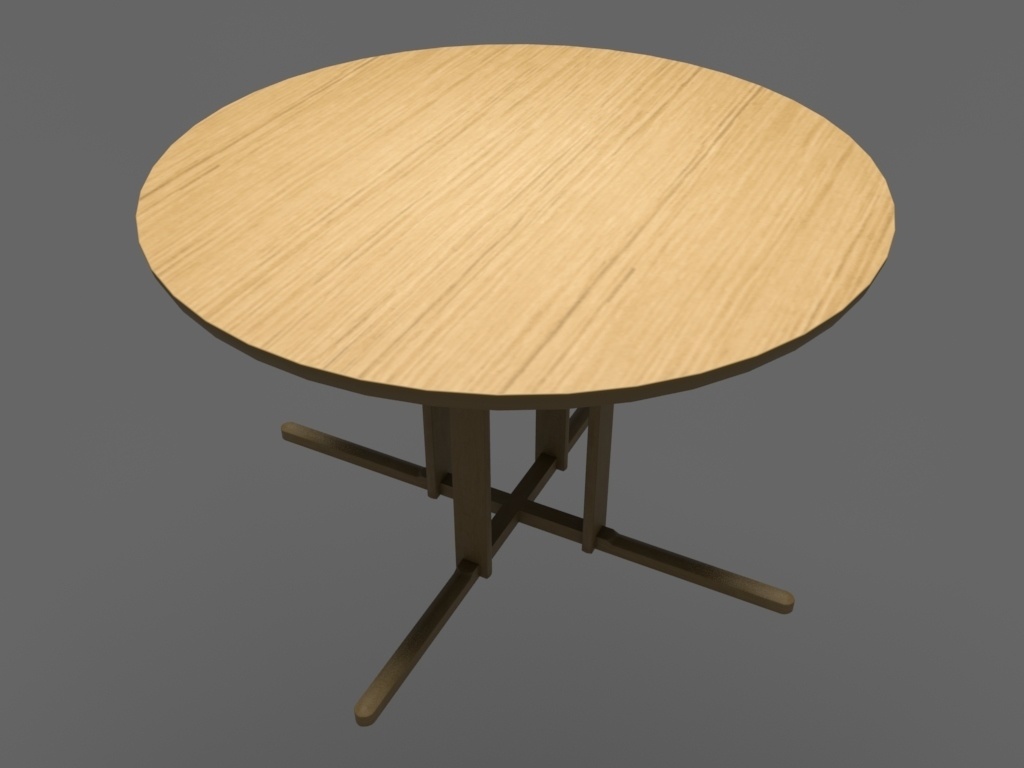 テーブル・椅子 3DCGアセット