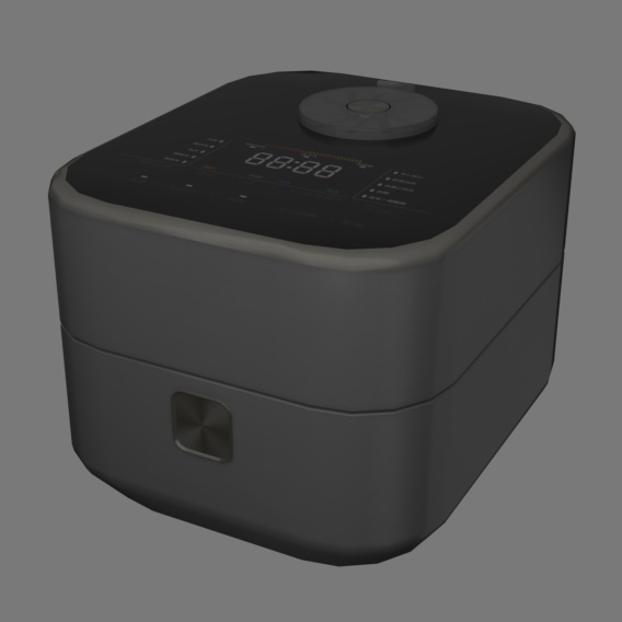 食器棚 3DCGアセット