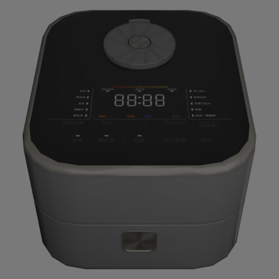 食器棚 3DCGアセット