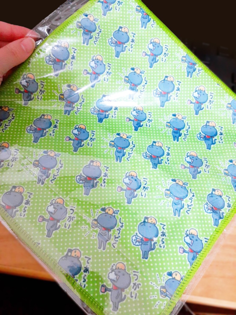 ★てあらいうがいタオル