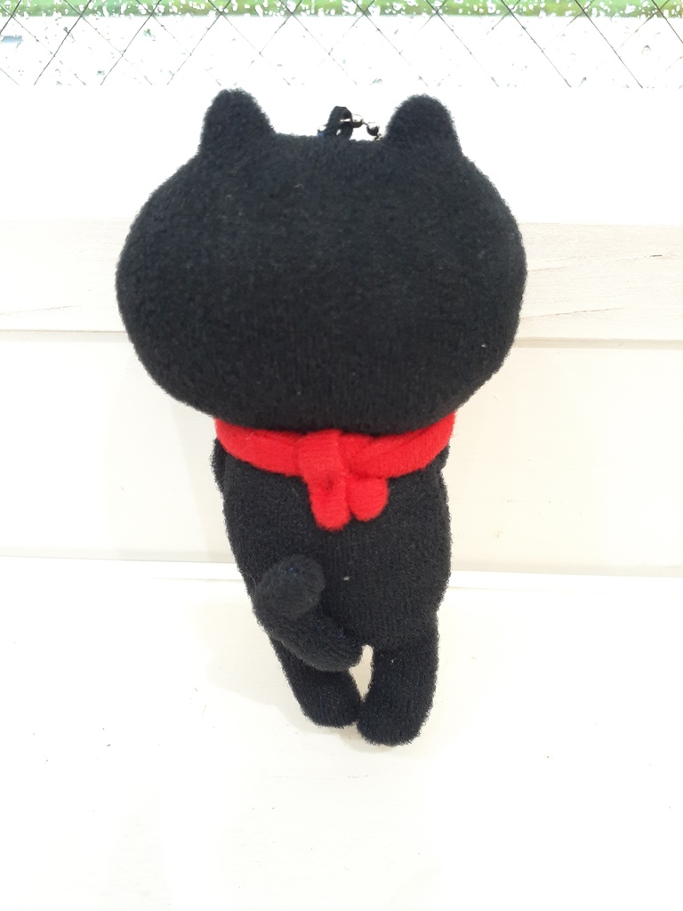 さすねこぬいばサイズぬいぐるみ(ひよこつき)