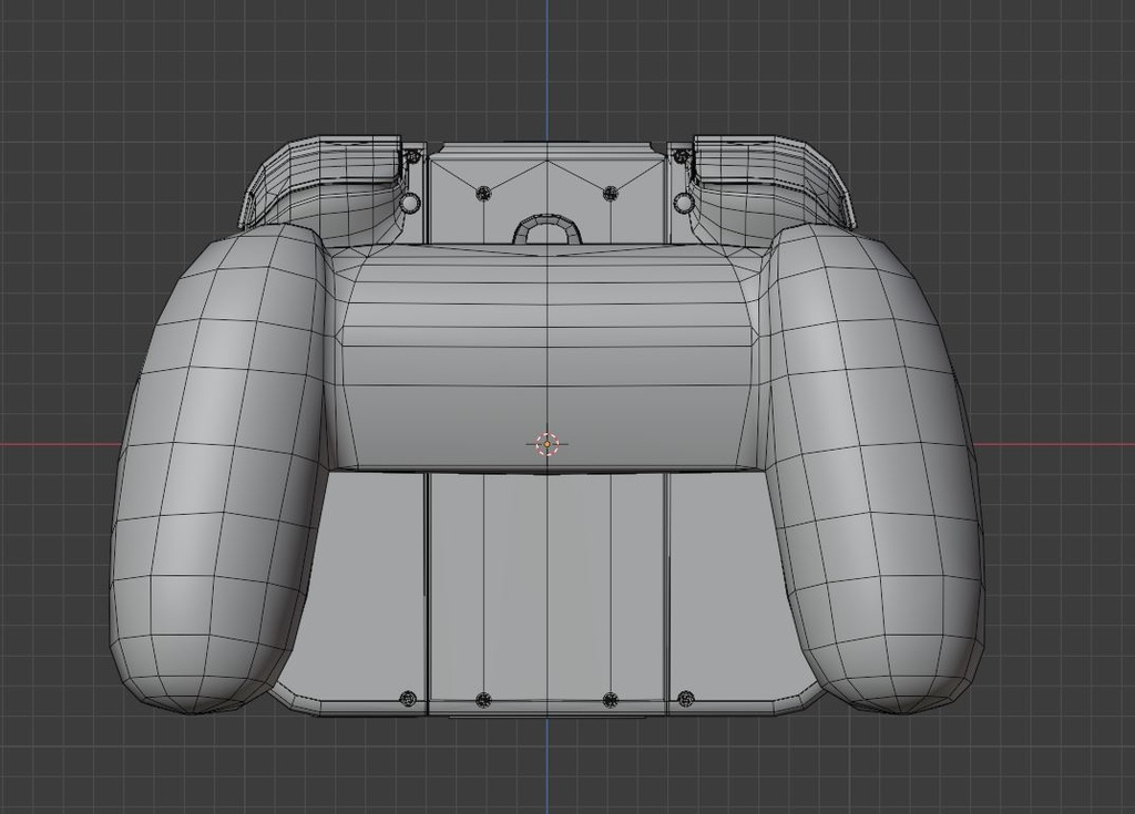 【無料】ゲームコントローラ【blender2.83モデルデータ】