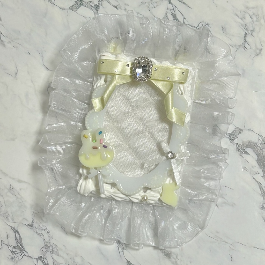 うさぎリボンチェキケース