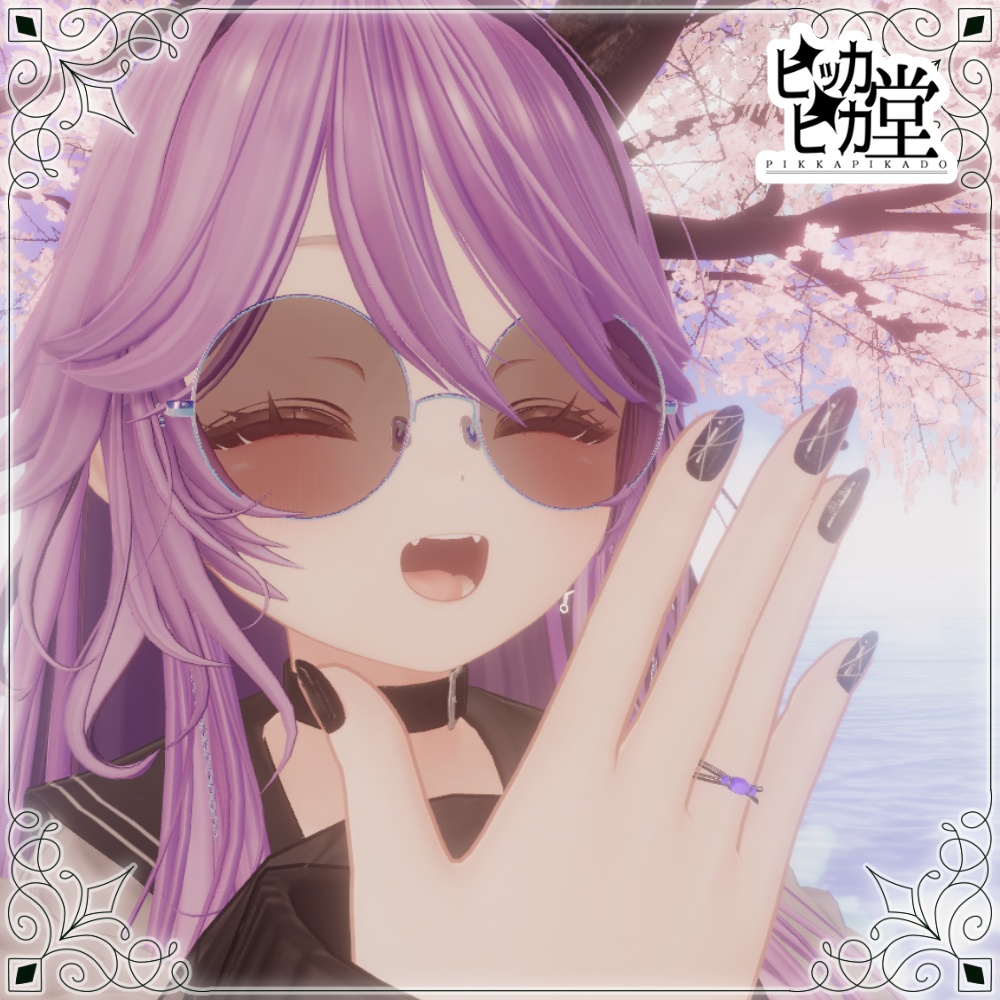 【モデル】オーバル2連リング【アクセサリー】