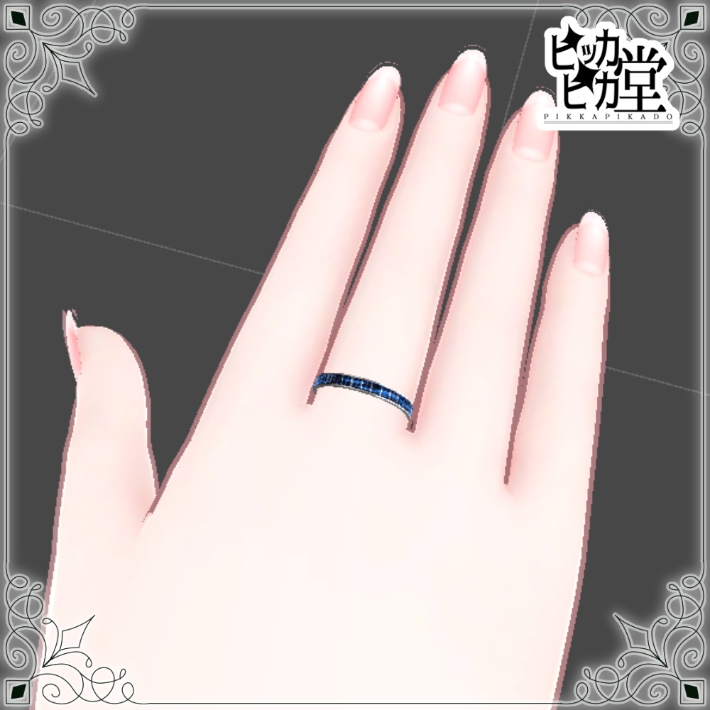 【モデル】テーパーエタニティリング【アクセサリー】