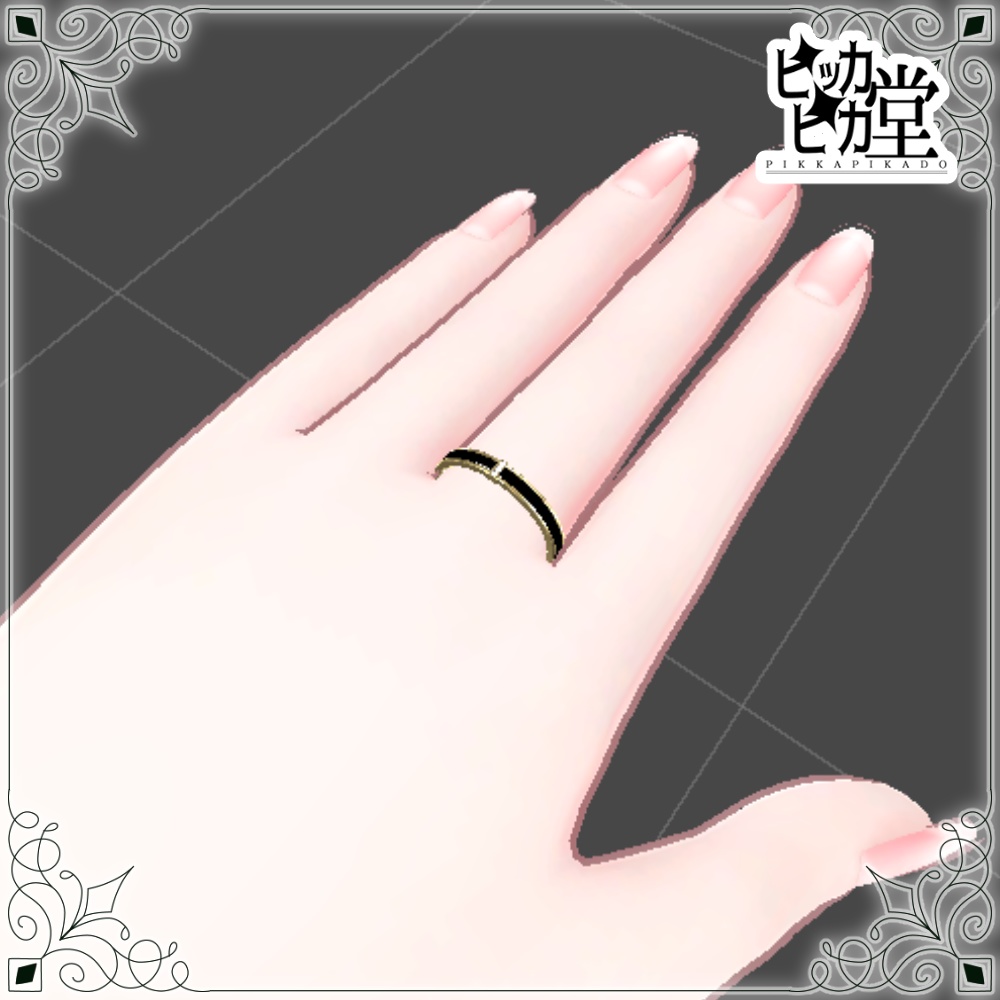 【モデル】エナメルリング【アクセサリー】