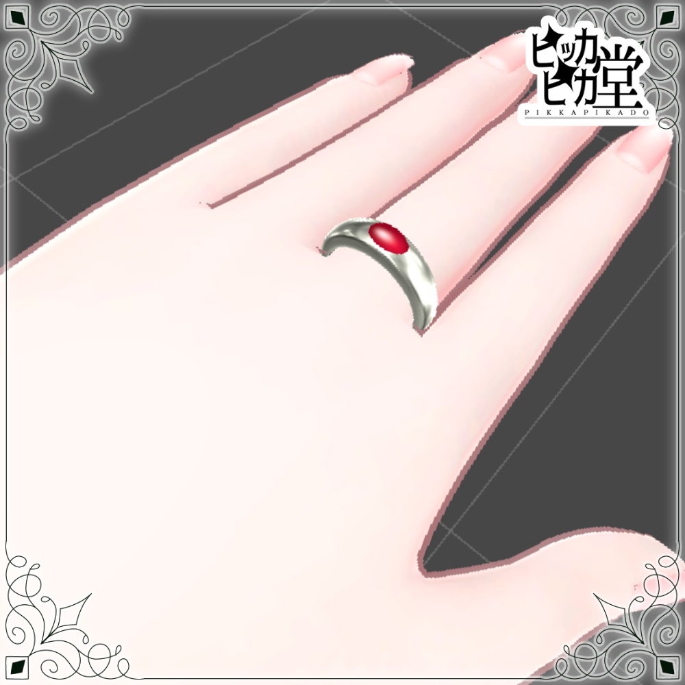 【8月企画_8/1】甲丸カボションリング【アクセサリー】