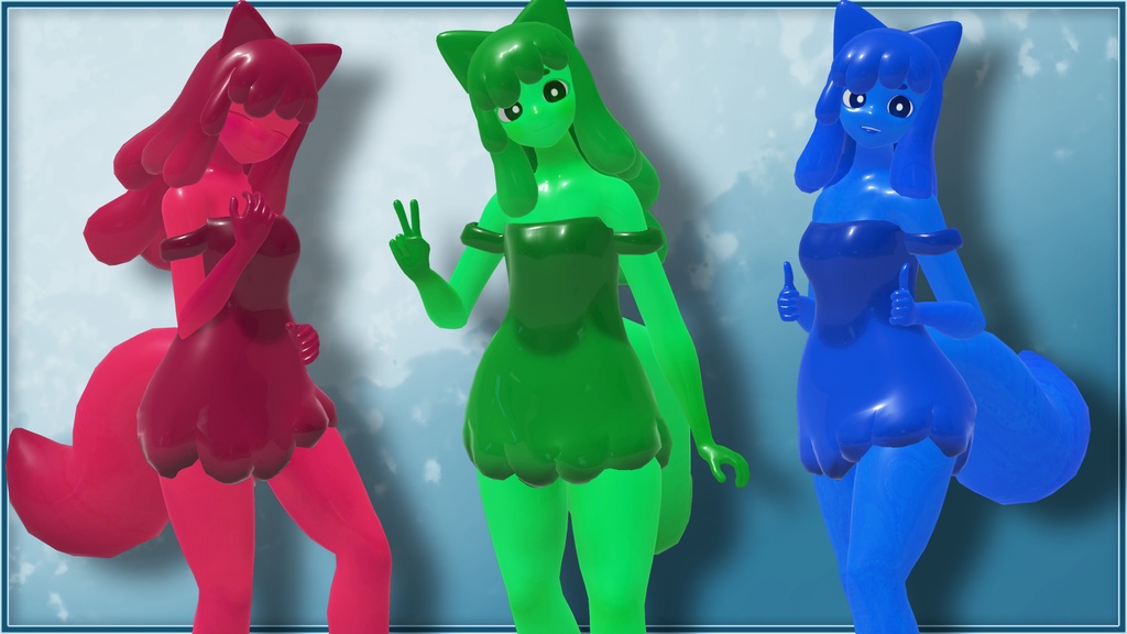 Flan - VRChat Avatar (Quest Compatible - Fallback) + Chibi