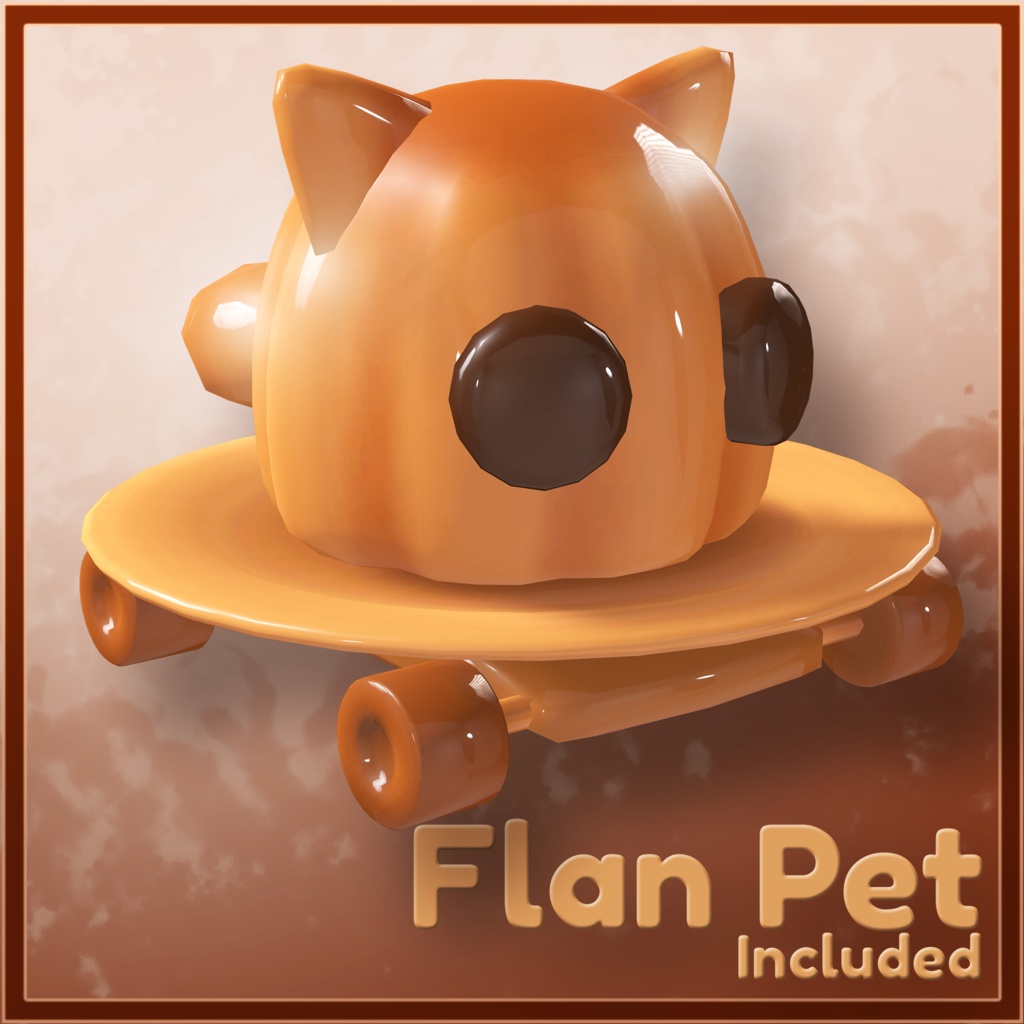 Flan - VRChat Avatar (Quest Compatible - Fallback) + Chibi