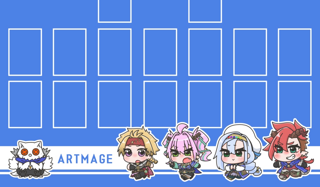 神芸学都アルトメギア プレイマット