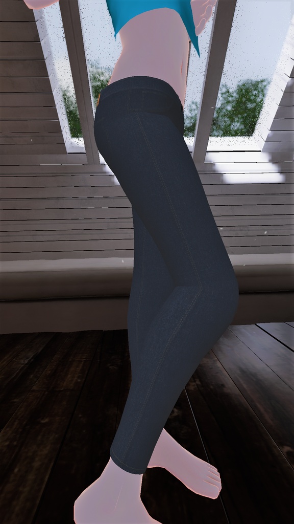 ジーパン【ミーシェ想定3Dモデル服】