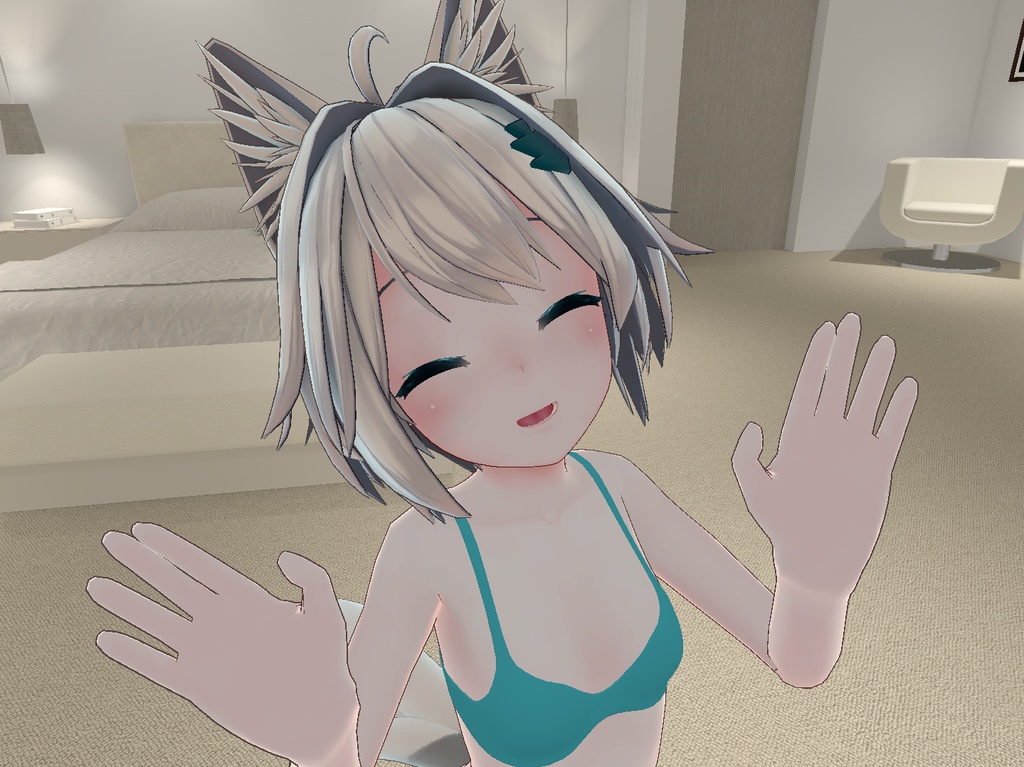 シンプルモールドブラ・ショーツセット