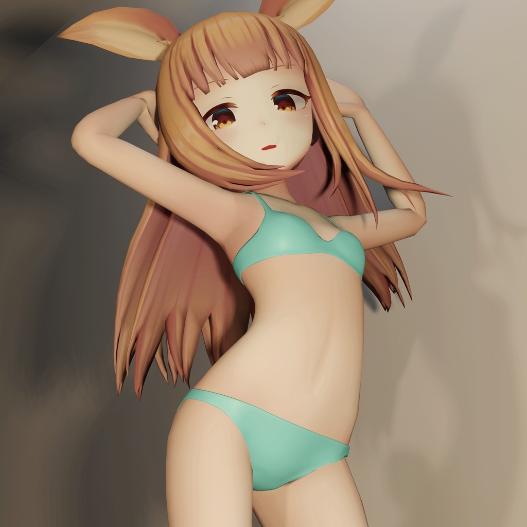 シンプルモールドブラ・ショーツセット