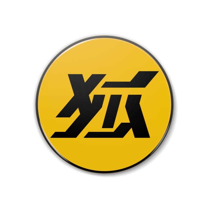 【値下げ】狐夢想屋ロゴ 缶バッジ