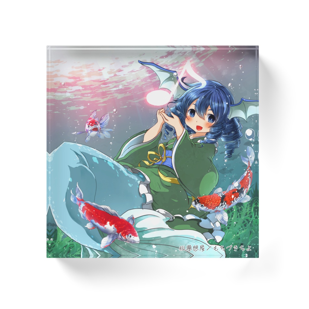 わかさぎ姫/河城にとり アクリルブロック