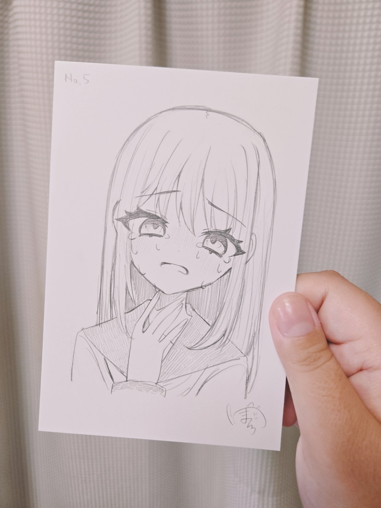 シャーペン原画No.1〜5