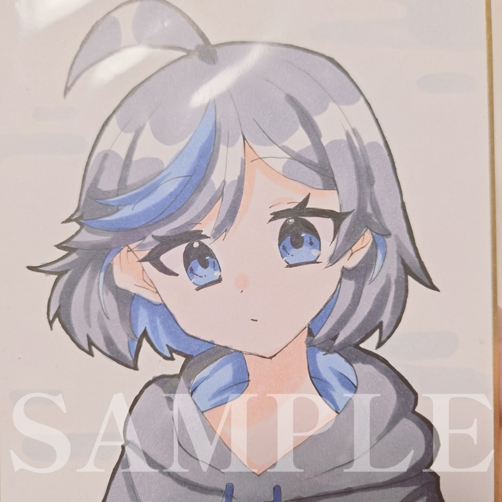 【オーダーメイド商品】色紙イラスト