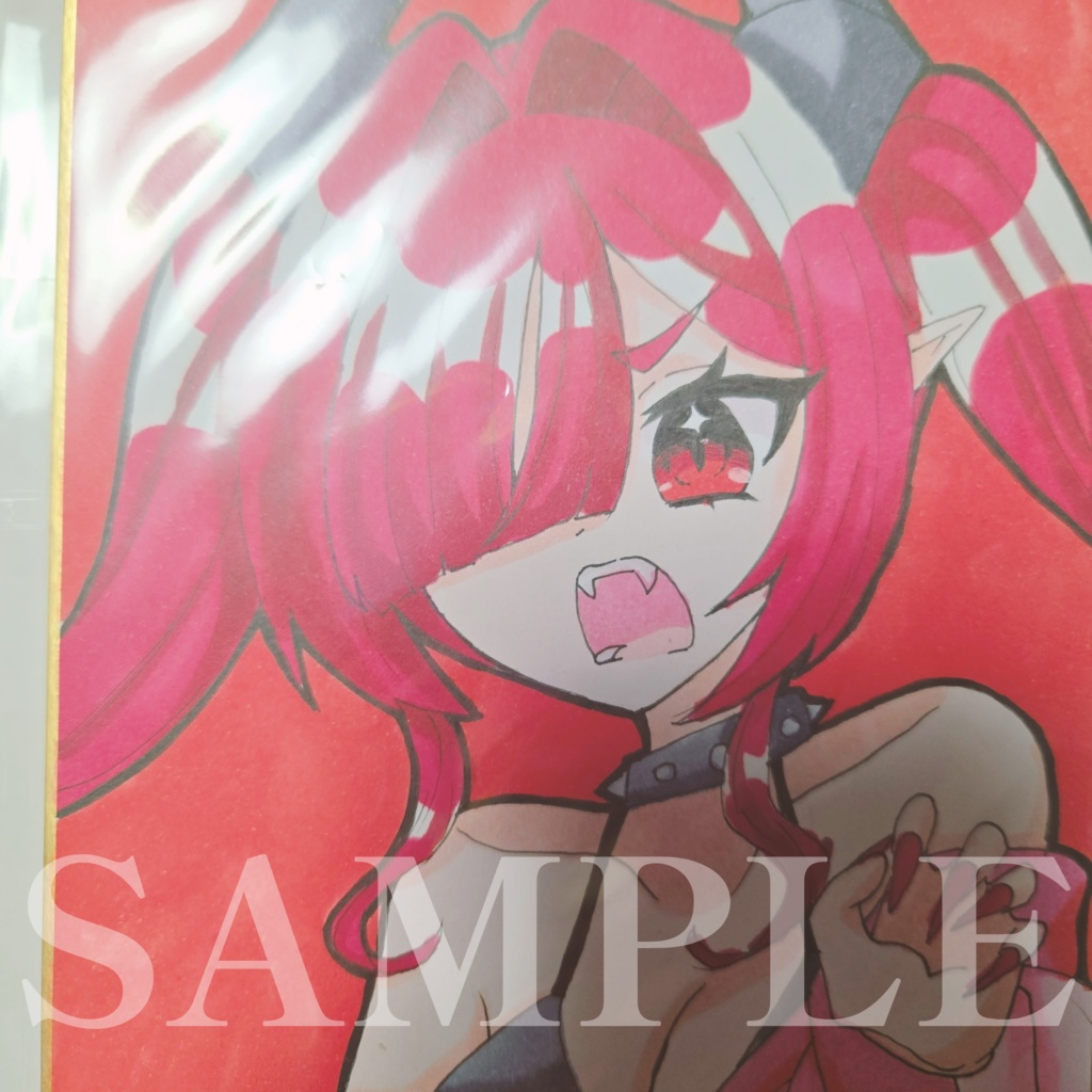 【オーダーメイド商品】色紙イラスト