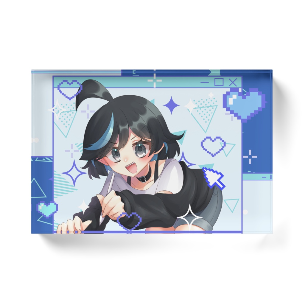 火治樹マグロ誕生日&2周年記念アクリルブロック