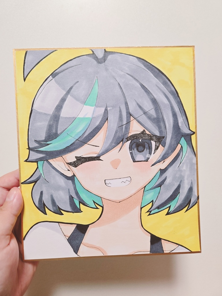 【中色紙】火治樹マグロ