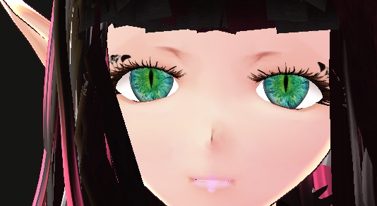 Green Cat Eyes ( VRoid Texture)