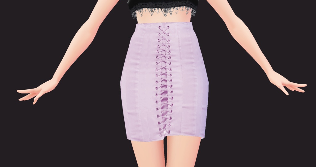 Pink Pencil Skirt