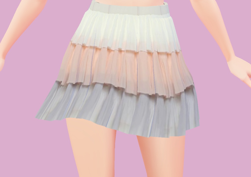 Cute Tulle Skirt (VRoid Texture)