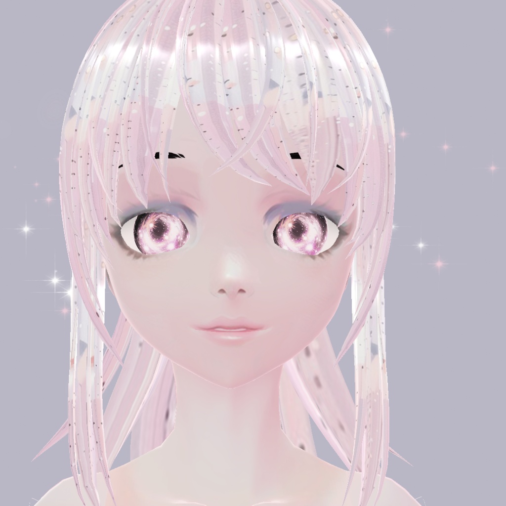 Cute Facetexture / VRoid skin texture(Face)
