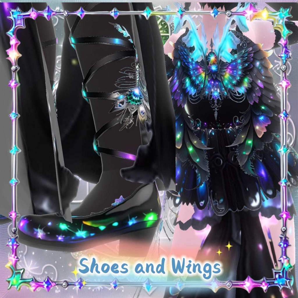 Crystal Fairy complete Set (VRoid Textures) *Thanks for your Support*