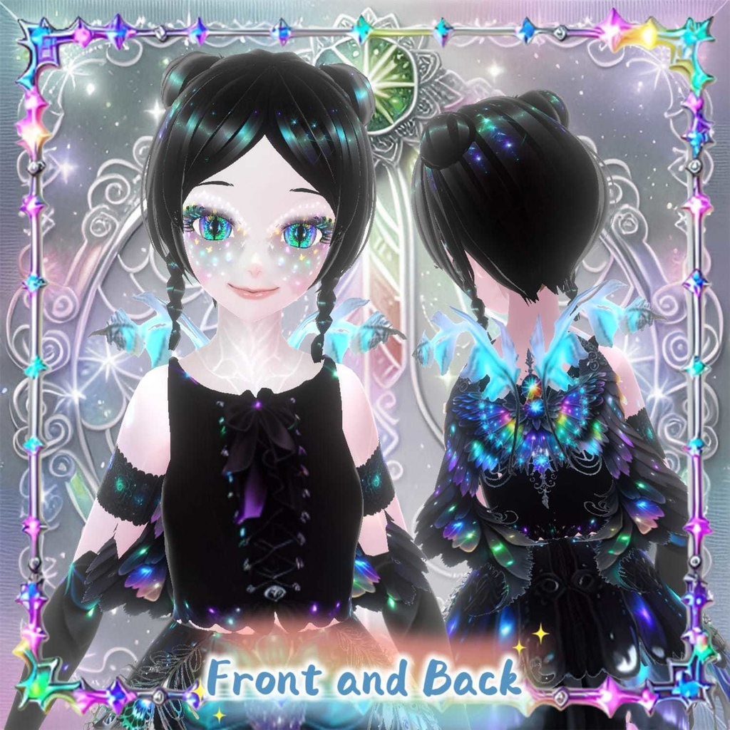 Crystal Fairy complete Set (VRoid Textures) *Thanks for your Support*