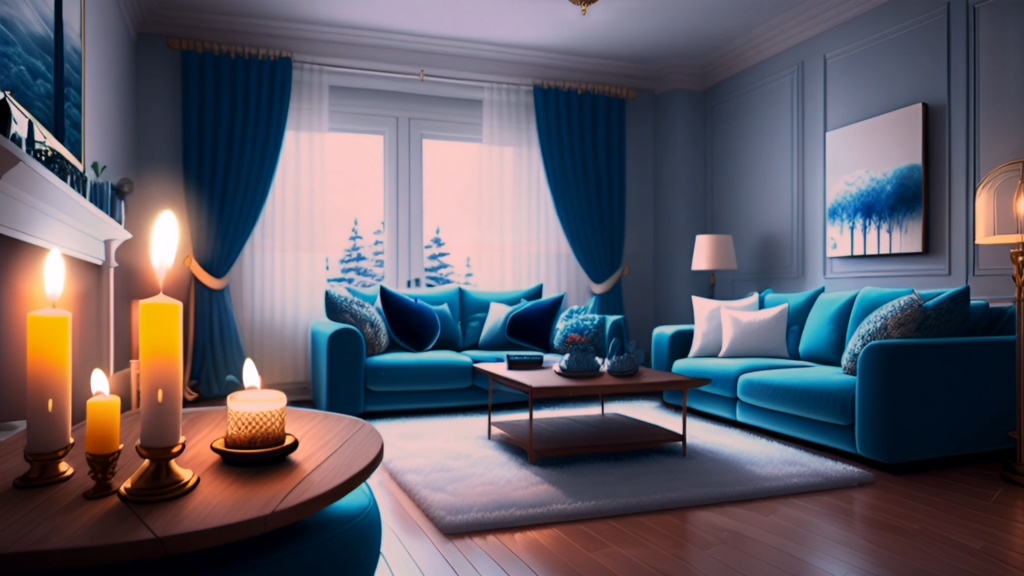 Four cosy looped animated backgrounds