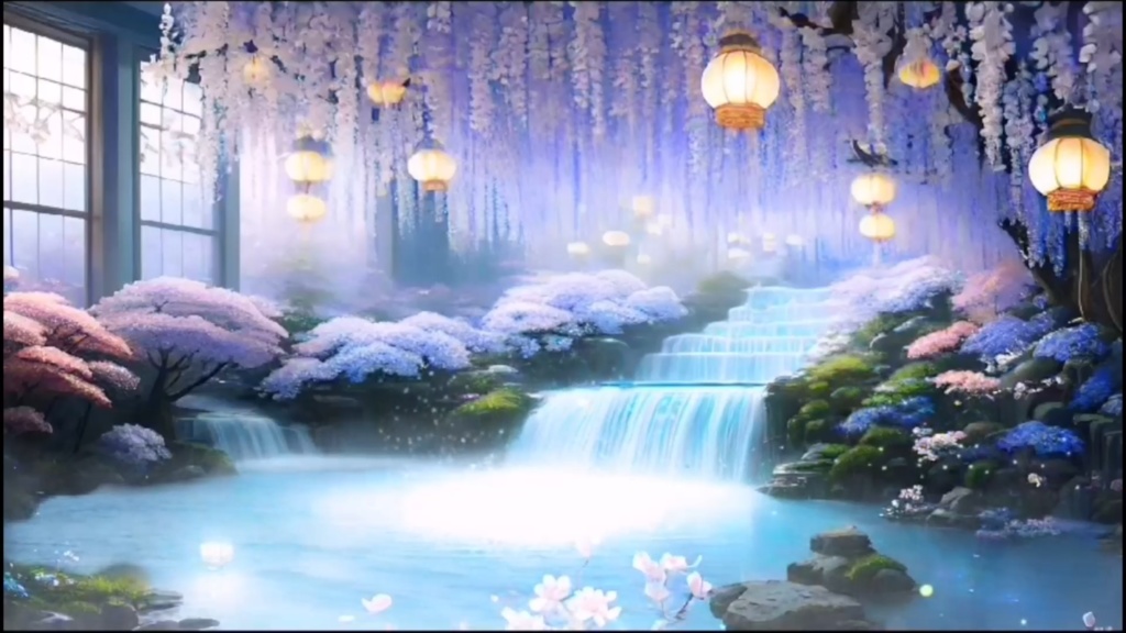 Five Looped VTuber Backgrounds (MP4)