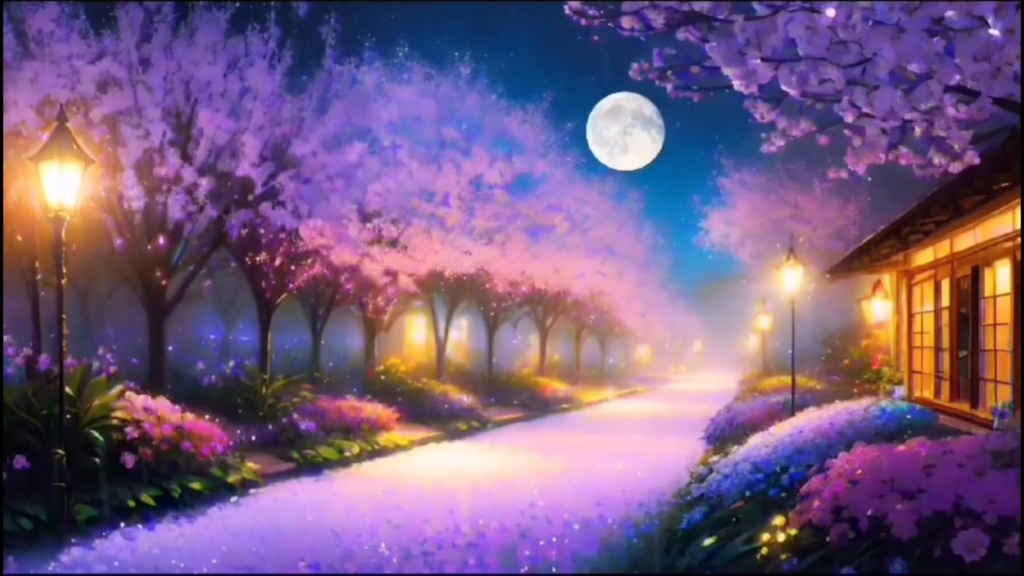 Five Looped VTuber Backgrounds (MP4)