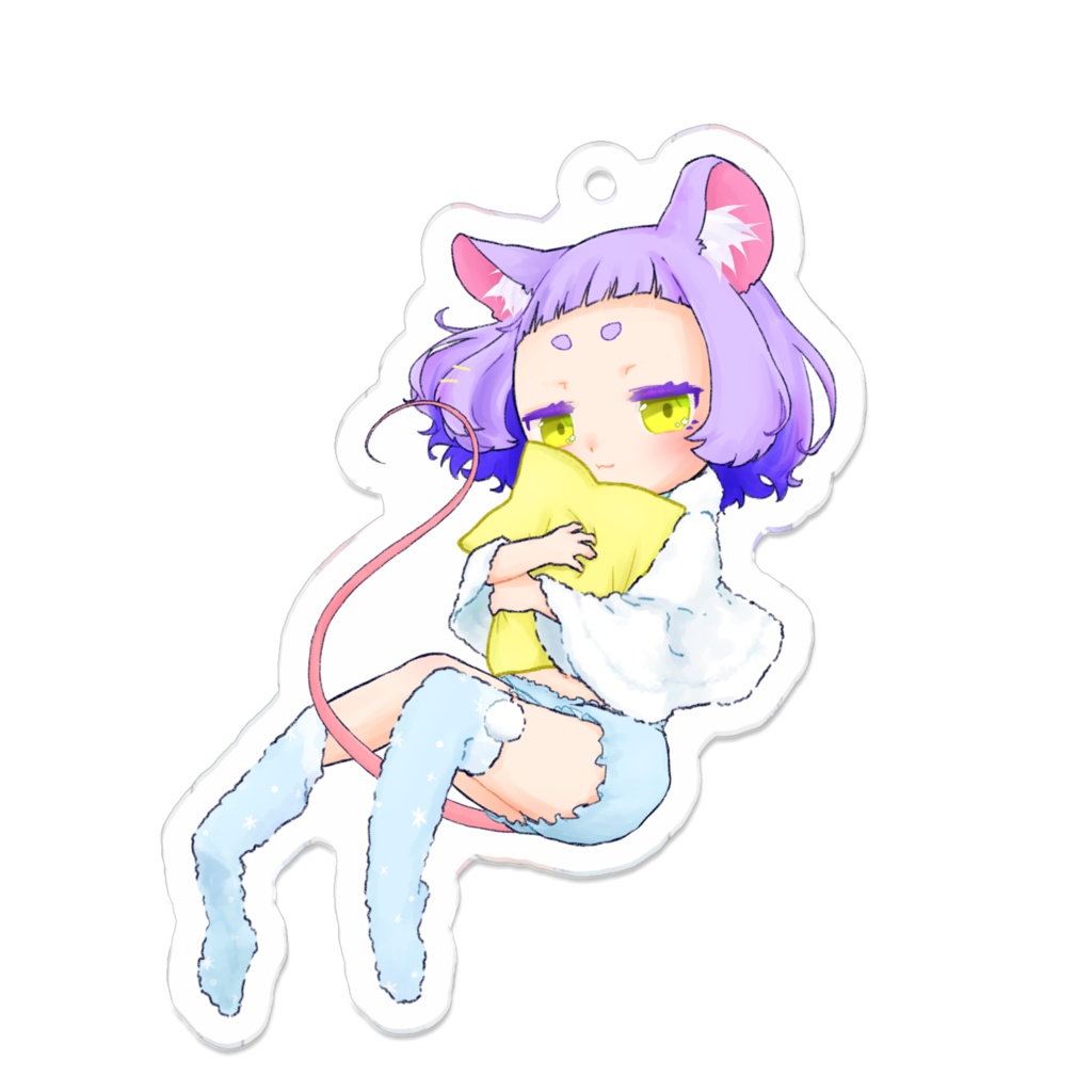 ふゆいろアクリルキーホルダー