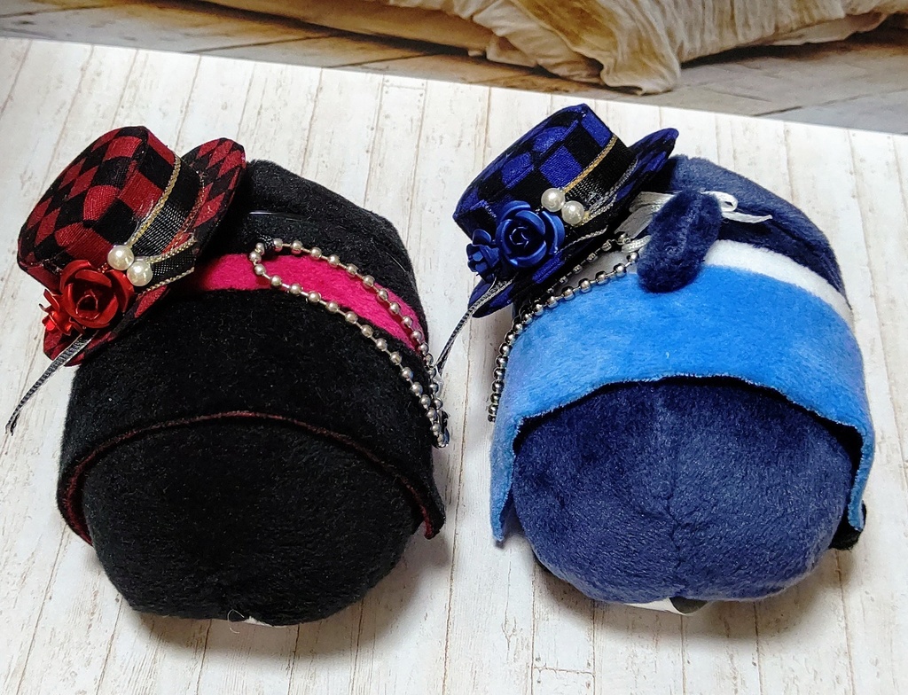 もちマス用 帽子(チェック)