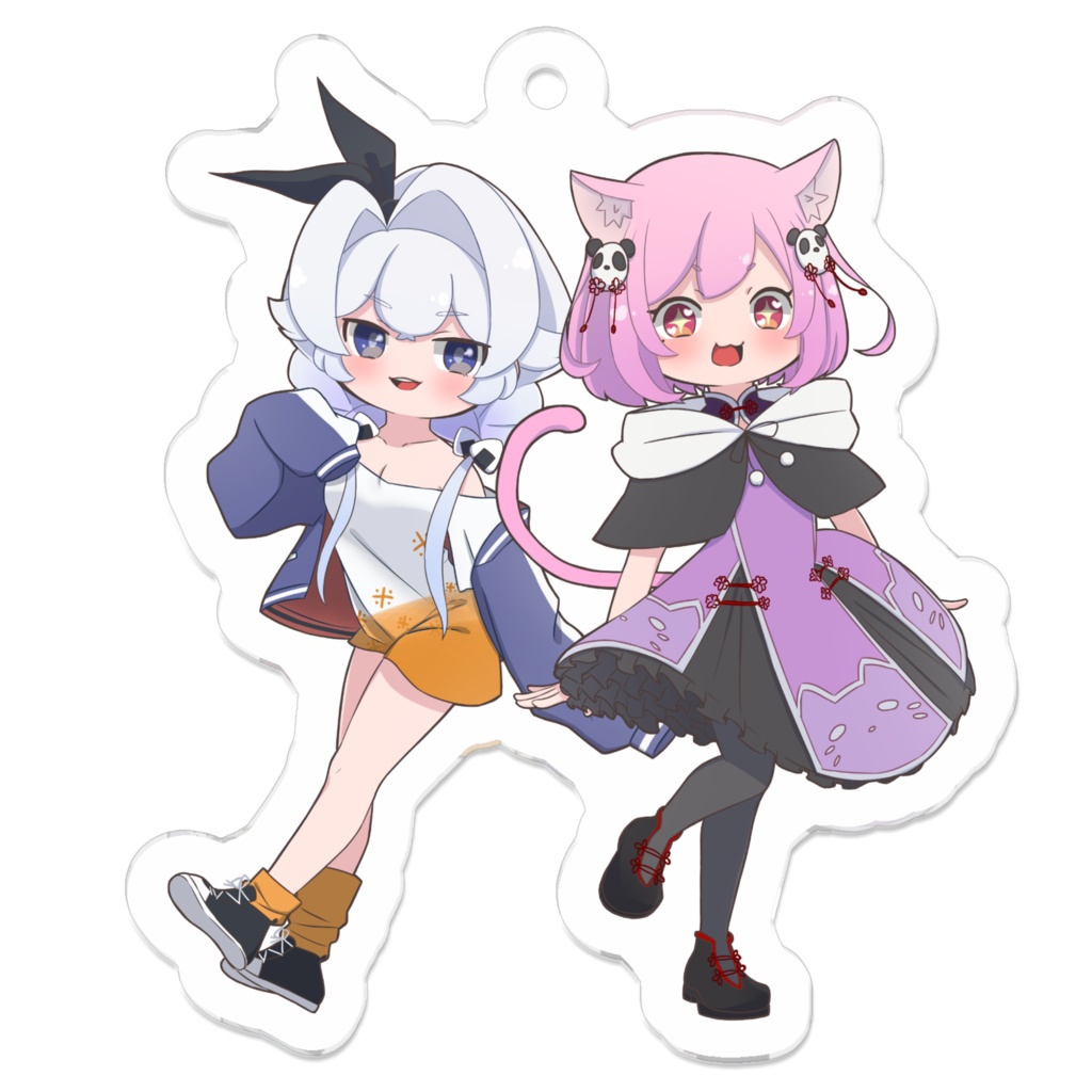 ぱんめめアクキー_現衣装ver
