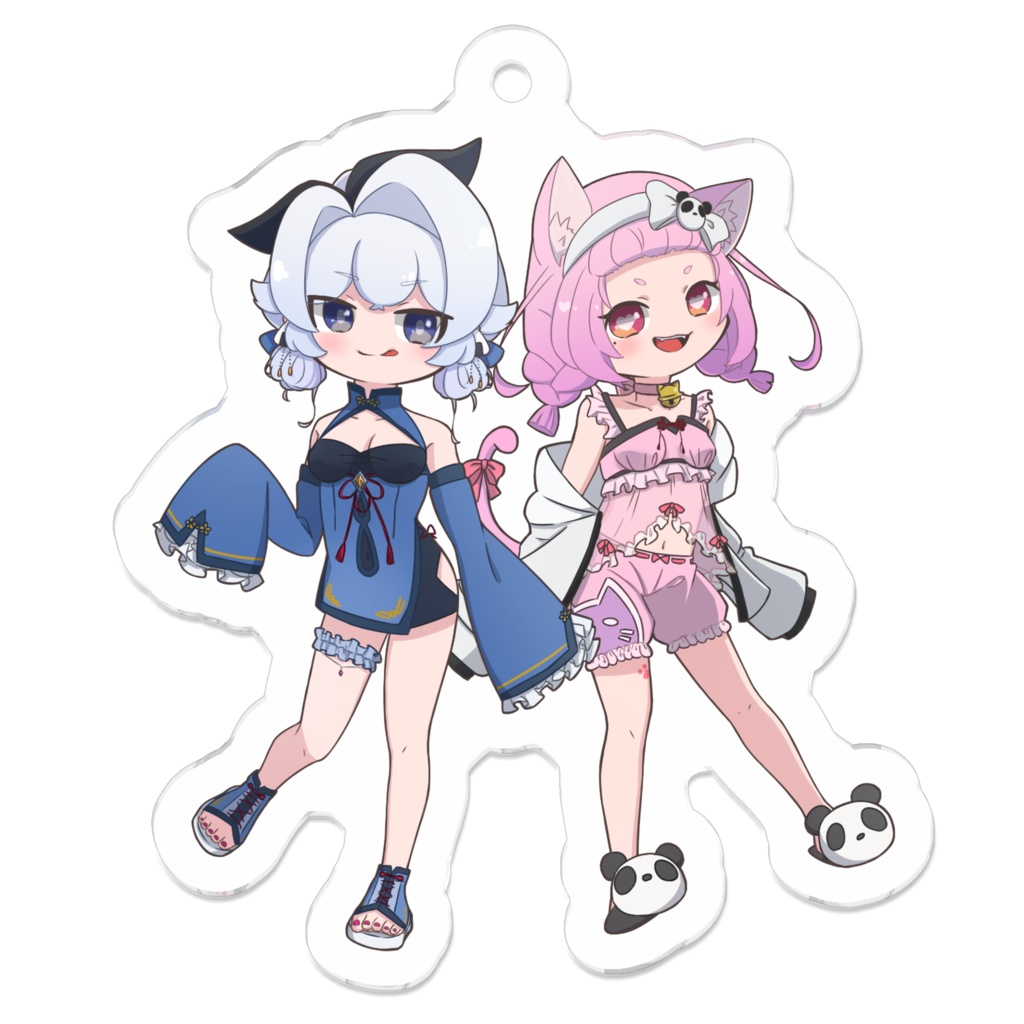 ぱんめめアクキー_新衣装ver
