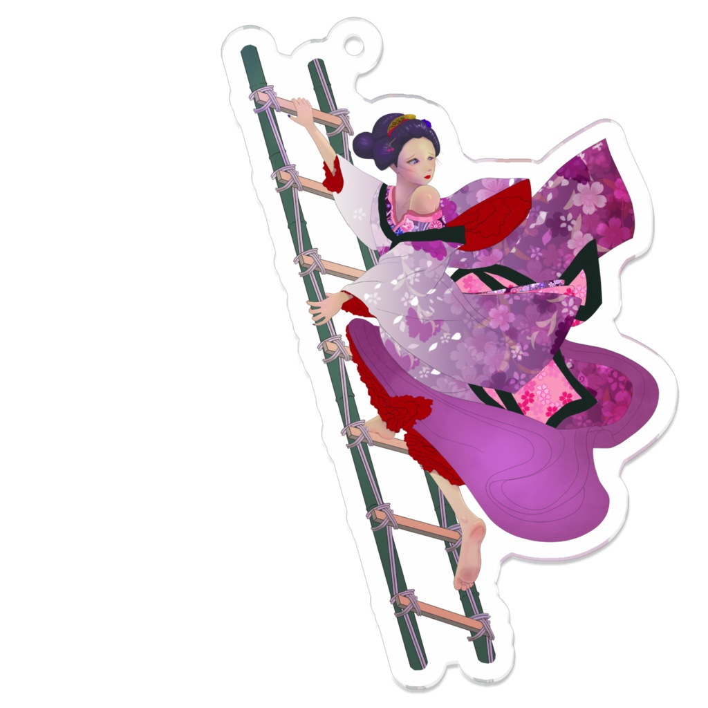 アクキー夜桜
