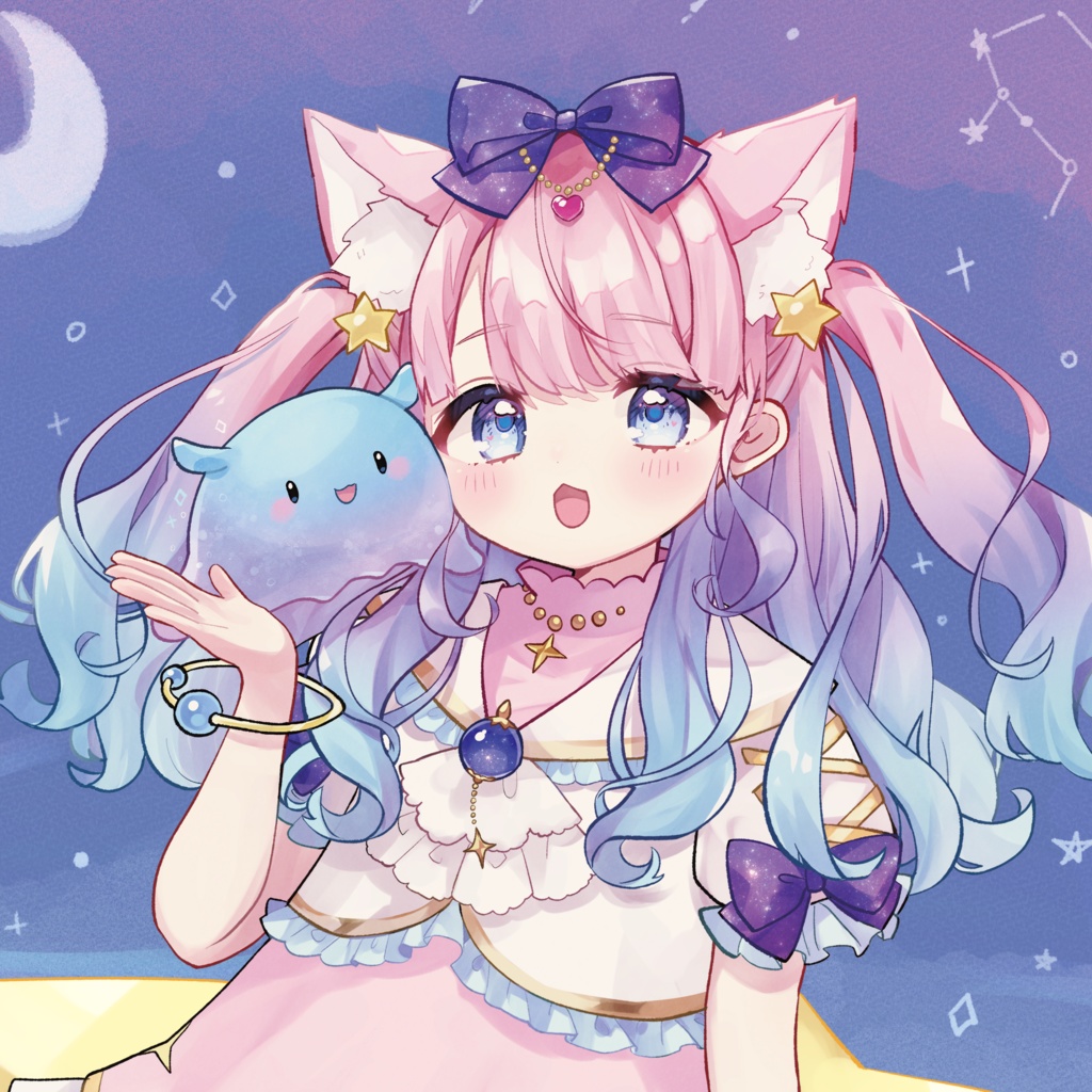 星月あまね　３周年記念マルチクリーナークロス