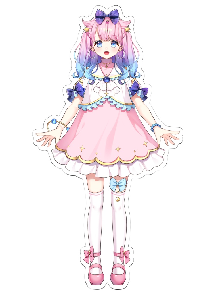 星月あまね　アクリルスタンド４種類セット