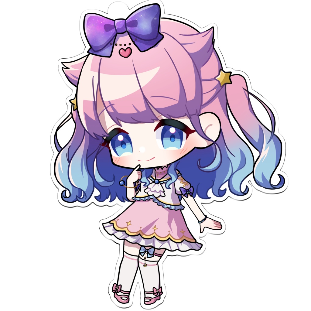 星月あまね　アクリルキーホルダー６種類セット