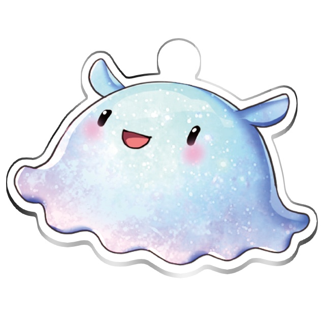メンダコちゃん　アクリルキーホルダー2Pカラー