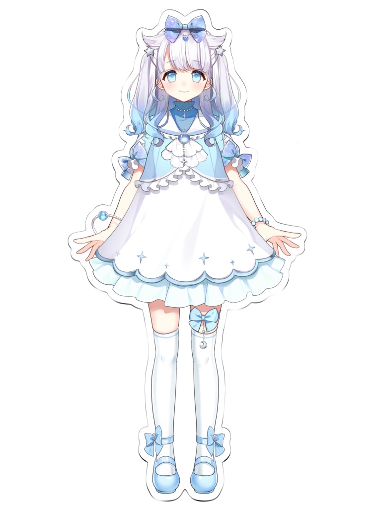 星月あまね　ビッグアクリルスタンド2Pカラー
