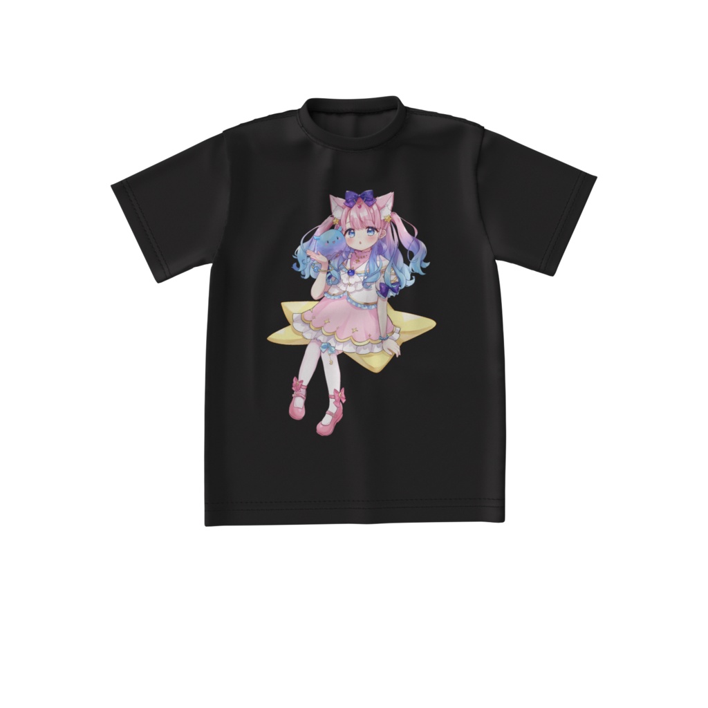 星月あまね　３周年記念ビッグシルエットTシャツ