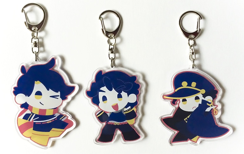 195cm組アクリルキーホルダー