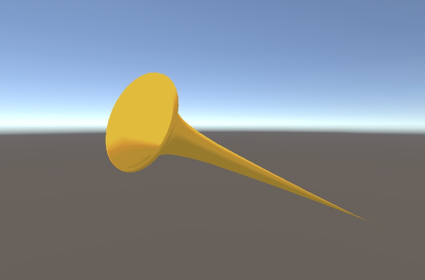 【Free】ガブリエルのホルン (.fbxデータ)